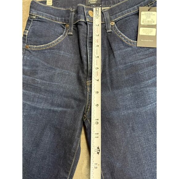 NWT Citizens of Humanity Chloe Petite Mid Rise Super Flare Jeans Size 24 - Picture 9 of 11